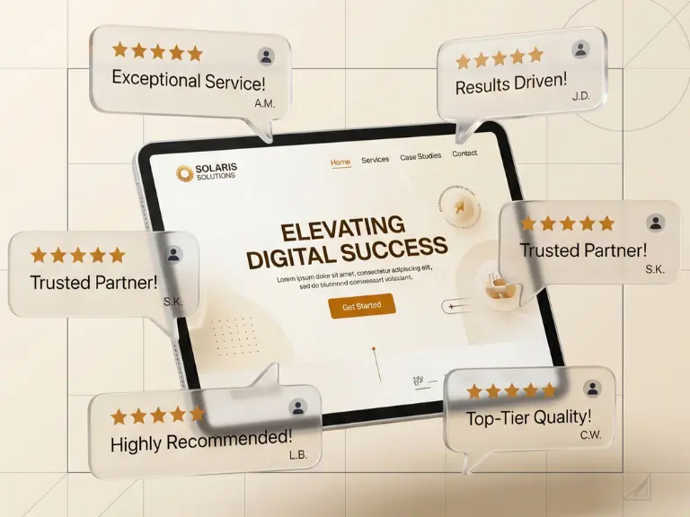 Client reviews for Veblyx websites